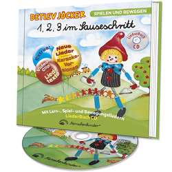 1, 2, 3 im Sauseschritt – Die LiederBuchCD von Jöcker,  Detlev