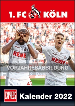 1. FC Köln 2023 – Fußball-Kalender – Express-Fankalender – Wandkalender 29,7 x 42 cm von Bopp,  Eduard, Bucco,  Herbert