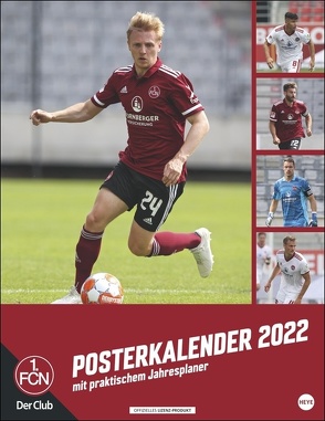 1. FC Nürnberg Posterkalender 2022 von Heye