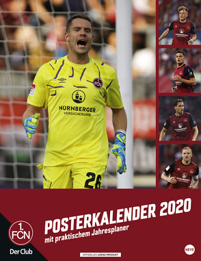 1. FC Nürnberg Posterkalender Kalender 2020 von Heye