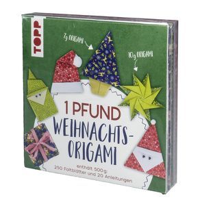 1 Pfund Weihnachts-Origami Papierset von frechverlag