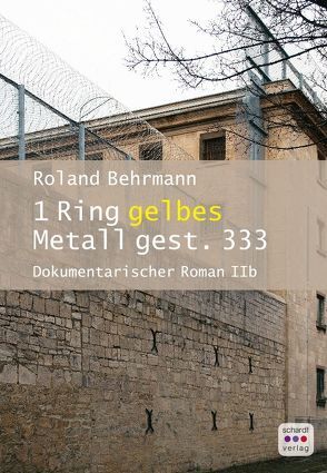 1 Ring gelbes Metall 333 gest. von Behrmann,  Roland