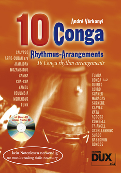 10 Conga Rhythmus-Arrangements von Varkonyi,  Andre