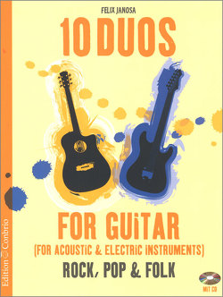 10 Duos for Acoustic & Electric Guitar von Janosa,  Felix