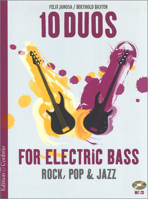 10 Duos for Electric Bass von Basten,  Berthold, Janosa,  Felix