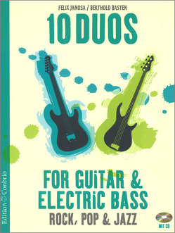 10 Duos for Guitar & Electric Bass von Basten,  Berthold, Janosa,  Felix