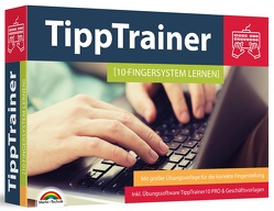 10 Finger Tippen für zu Hause am PC lernen – blind jedes Wort finden – Maschinenschreiben inkl. Tipp Trainer Software für den PC