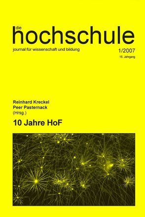 10 Jahre HoF von Kreckel,  Reinhard, Pasternack,  Peer