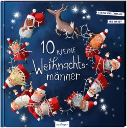 10 kleine Weihnachtsmänner von Hardt,  Iris, Kullermann,  Sabine