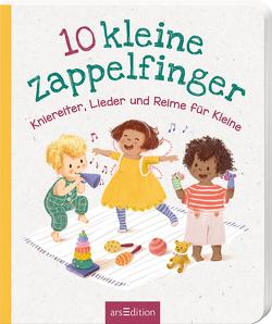 10 kleine Zappelfinger – Kniereiter, Lieder und Reime für Kleine von Woodward,  Antonia