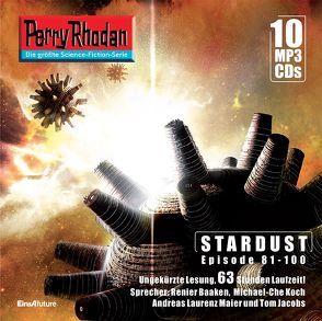 10 Perry Rhodan Sammelbox Stardust-Zyklus 81-100 von Anton,  Uwe, Haensel,  Hubert, Jacobs,  Tom, Montillon,  Christian