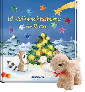 10 Weihnachtssterne für Rica mit Stoffschaf von Ignjatovic,  Johanna, Spang,  Antonia