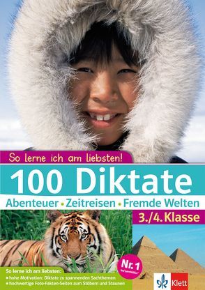 Klett 100 Diktate 3./4. Klasse von Blobel,  Frank, Kaufmann,  Theo