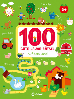 100 Gute-Laune-Rätsel – Auf dem Land von Kamb,  Cordula