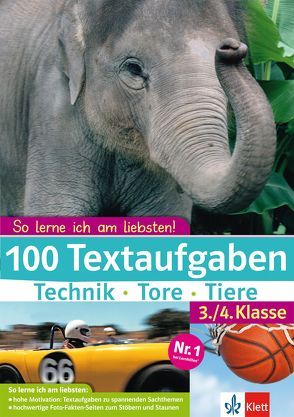 100 Textaufgaben Technik – Tore – Tiere von Geßner,  Holger, Heuchert,  Detlev