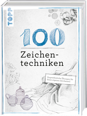 100 Zeichentechniken von Reiter,  Monika, Schlautmann,  Dieter