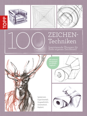 100 Zeichentechniken von Reiter,  Monika, Schlautmann,  Dieter