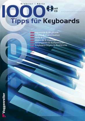 1000 Tipps für Keyboards von Dreksler,  Jackie, Härle,  Quirin
