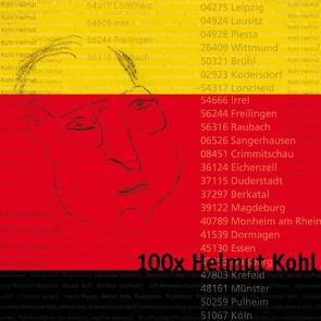 100x Helmut Kohl von Harder,  Burkhard von