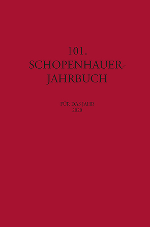 101. Schopenhauer Jahrbuch von Birnbacher,  Dieter, Kossler,  Matthias