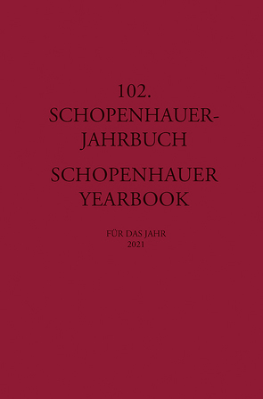 102. Schopenhauer Jahrbuch von Birnbacher,  Dieter, Kossler,  Matthias