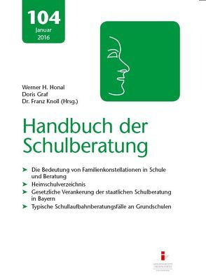 104. Ergänzungslieferung Handbuch der Schulberatung von Graf,  Doris, Honal,  Werner H, Knoll,  Franz,  Dr.