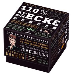 110% um die Ecke denken von Klemt,  Silke, Schumacher,  Georg