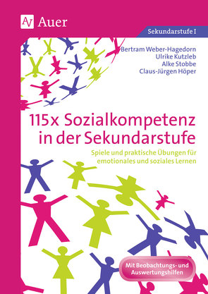 115x Sozialkompetenz in der Sekundarstufe von Höper, Kutzleb, Stobbe, Weber-Hagedorn