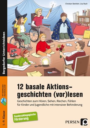 12 basale Aktionsgeschichten (vor)lesen von Rauh,  Lisa, Steinlein,  Christian
