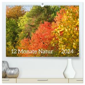 12 Monate Natur (hochwertiger Premium Wandkalender 2024 DIN A2 quer), Kunstdruck in Hochglanz von Schmidt,  Sergej