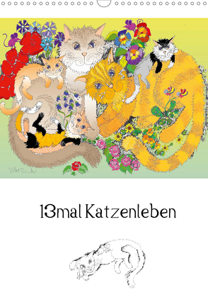 13mal Katzenleben (Wandkalender 2020 DIN A3 hoch) von Thümmler,  Silke