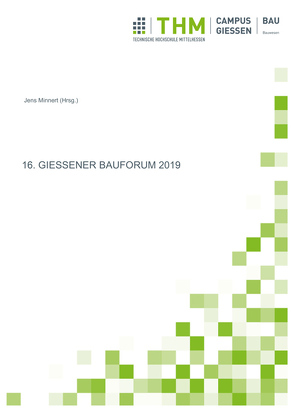 16. Gießener Bauforum 2019 von Minnert,  Jens