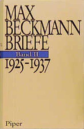 1925-1937 von Beckmann,  Max