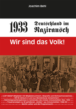 1933 – Deutschland im Nazirausch von Behl,  Joachim