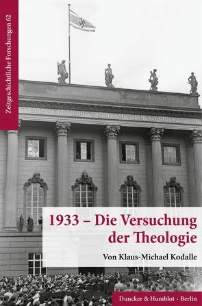 1933 – Die Versuchung der Theologie. von Kodalle,  Klaus-Michael