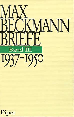 1937-1950 von Beckmann,  Max