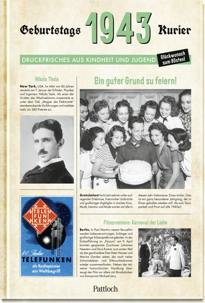1943 – Geburtstagskurier von Pattloch Verlag