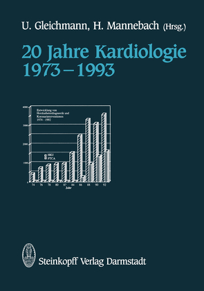 20 Jahre Kardiologie 1973–1993 von Gleichmann,  U., Mannebach,  H.