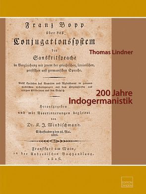 200 Jahre Indogermanistik von Lindner,  Thomas
