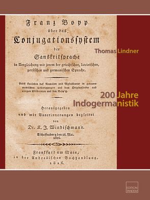 200 Jahre Indogermanistik von Lindner,  Thomas