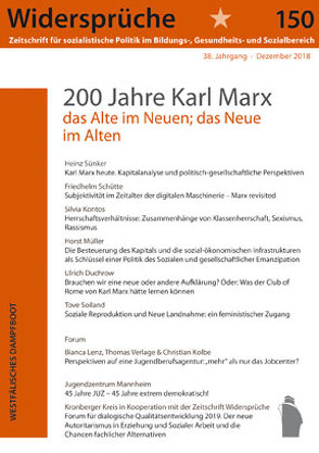200 Jahre Karl Marx von Widersprüche 150