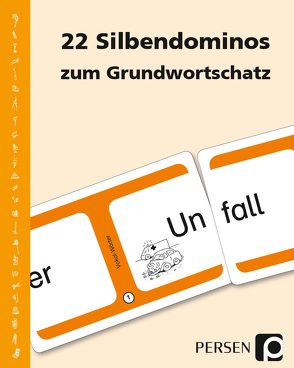 22 Silbendominos zum Grundwortschatz von Lange,  Angelika, Lange,  Jürgen