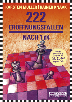222 Eröffnungsfallen nach 1.d4 von Knaak,  Rainer, Müller,  Karsten