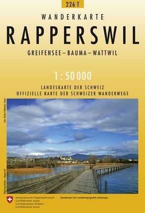 226T Rapperswil Wanderkarte