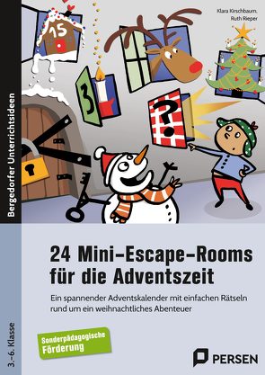 24 Mini-Escape-Rooms für die Adventszeit – Sopäd von Kirschbaum,  Klara, Rieper,  Ruth