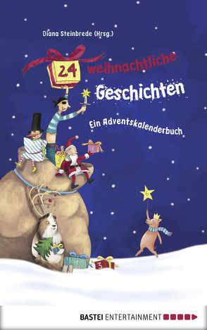 24 weihnachtliche Geschichten. Ein Adventskalenderbuch von Korthues,  Barbara, Steinbrede,  Diana