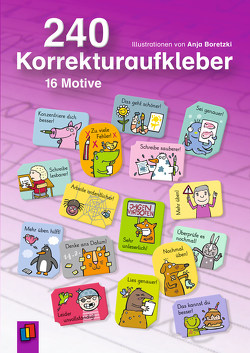 240 Korrekturaufkleber von Boretzki,  Anja