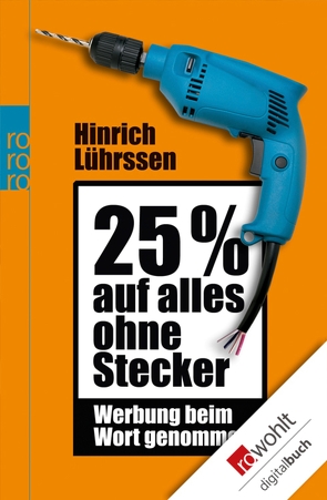 25 % auf alles ohne Stecker von Lührssen,  Hinrich