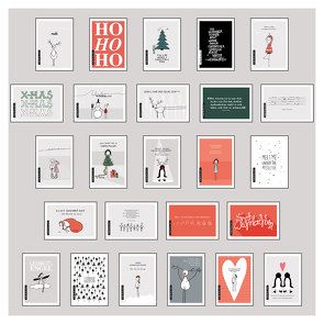 25 handgemachte Weihnachtskarten Teil 1 von Wirth,  Lisa