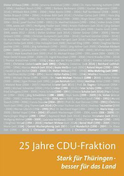 25 Jahre CDU-Fraktion von Moring,  Mike, Seela,  Reyk